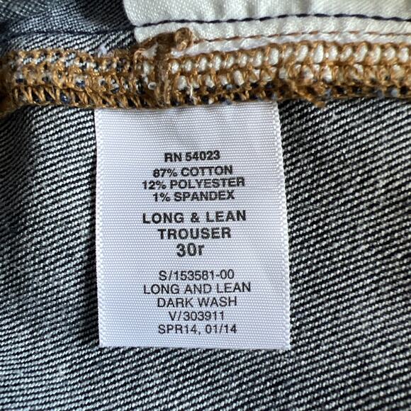 Gap 1969 Jeans Womens 30R Long & Lean Denim Trousers Blue Bootcut Casual Cowgirl - Picture 11 of 14